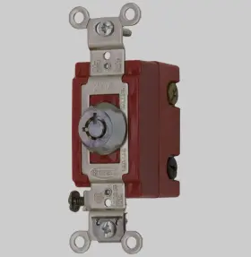 HBL1223 HUBBELL Barrel Key Locking Switch