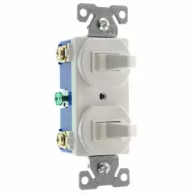 RC103WZ HUBBELL Double Toggle Switch