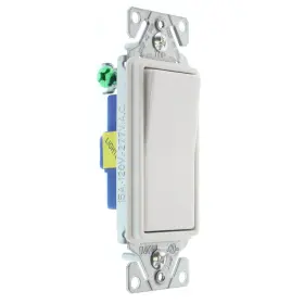 RSD115ILWZ HUBBELL Decorator Rocker Switch