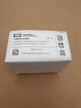 LHMTS1-N-WH HUBBELL Lighthawk Sensor Box Wall Mount
