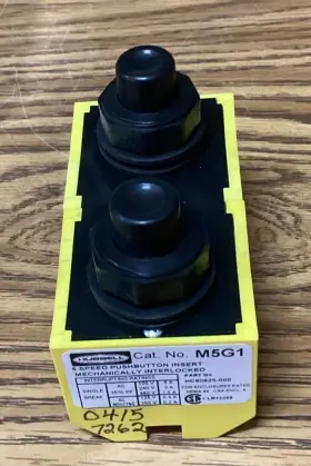 M5G1 HUBBELL Pushbutton Mechanically Interlocked #2