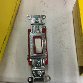 1221W HUBBELL PRO Toggle Switch Single Pole Vac Ecs #3