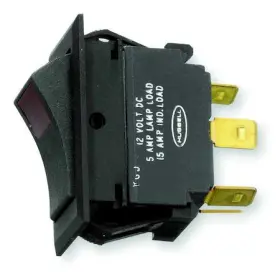 MR123LRSP HUBBELL WIRING DEVICE-KELLEMS Rocker Switch Spdt