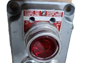 XCS-0A15 HUBBELL Killark Double Push Indicator Cover Device #2