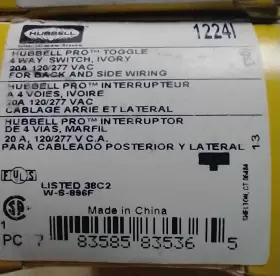 1224 HUBBLE Pro Toggle Switch Vac #2