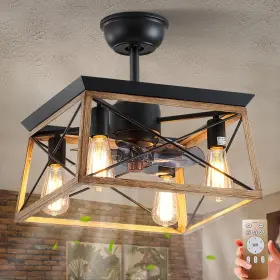 HXT-FSD31 HUIXUTE Ceiling Fan Lights Remote Control Speeds