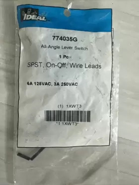 774035 IDEAL Chain Lever Switch Spst