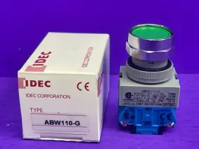 ABW110-G IDEC Momentary Flush Pushbutton Switch Normally