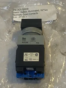 AOLQW2B12611D-G IDEC Pushbutton Std Pilot Push