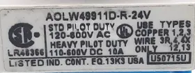 AOLW49911D-R-24V IDEC Pushbutton #2