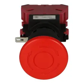 HW1B-V4F01-R IDEC Emergency Push Bezel Pushlock Turn