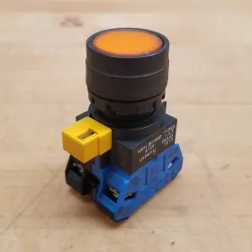 HW1L-M110QD-A-12V IDEC Push Amber