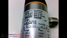 PN2228 IFM Pressure Sensor Npt Port #3