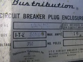 BDEH4100 ITE Siemens Bus Plug Switch Breaker #2