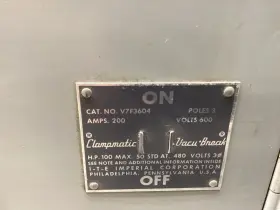 V7F3604 ITE SIEMENS Fusible Panel Panelboard Switch #2