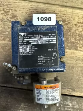 100P54C3 ITT Pressure Switch