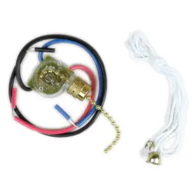 60305 JANDORF Fan Light Chain Switch Wire Terminals