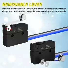 751717591540 JOINFWORLD Micro Limit Switch Lever Waterproof #3