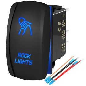 DR-A11L25ABL-LJ14 JOINFWORLD Rocker Light Switch Led Bar Spst