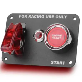 751474016997 JTRON Racing Car Ignition Switch Panel Engine