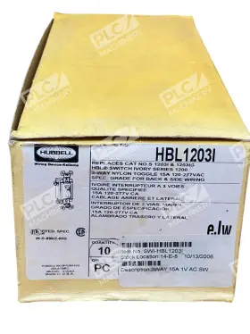 HBL1203I KELLEMS Hubbell Toggle Switch Box