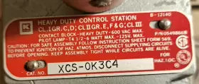 XCS-0K3C4 KILLARK Cover Device #2