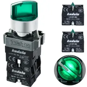 KN-LA167-572GD KNDELE Position Rotary Switch Led Light Hole