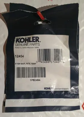 52454 KOHLER Stem Bar Rite