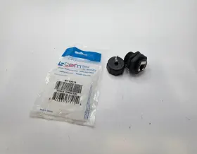 WPBHC6 L-COM Bulkhead Panel Mount Coupler Shielded Dust Cap