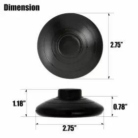XH-317 LAPHIVIEH Pedal Switch Round Floor Lamp Inline Step #2