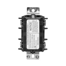 078477374139 LEVITON Volt Single Phase Throw Ac Manual Motor #2