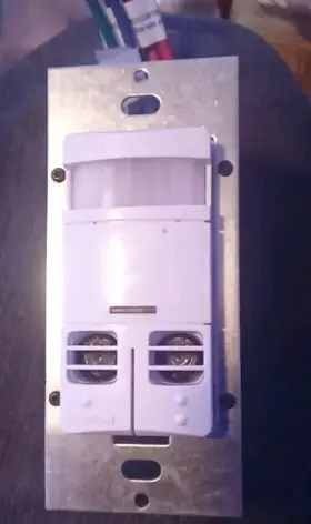 Ossmd-gdw LEVITON Occupancy Sensor Ultrasonic Nobox