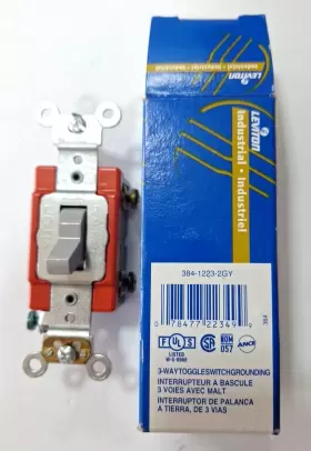 1223-2GY LEVITON Switch #3
