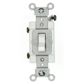 313054027047 LEVITON Single Pole Toggle Switch Amp