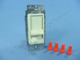 6633-PLA LEVITON Decora Slide Dimmer Preset Incadescent