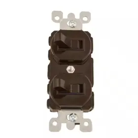 744110221824 LEVITON Combination Single Pole Toggle Switch
