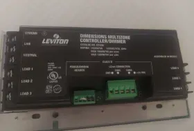 D3260-1LW LEVITON Dimensions Channel Dimmer Scene Capability #3