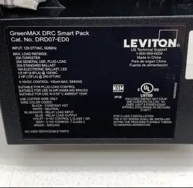 DRD-07ED0 LEVITON Drc Smart Pack Plug Control #2