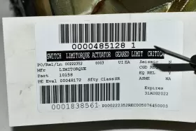 10158 LIMITORQUE Geared Limit Switch #2