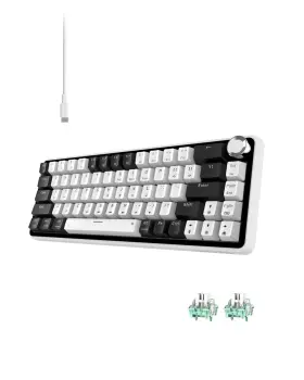 LF67R1 LINKERFOO Wired Gaming Keyboard Magnetic Switches Hall
