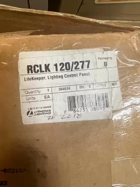 0101892014 LITHONIA LIGHTING Rclk Control Lite Keeper Panel #2
