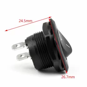 I011-A259-4PCS MADHORNETS Waterproof Rocker Switch Spst #3