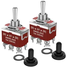 MTS6P-2 MALICTELE Momentary Toggle Switch Malicele Pin