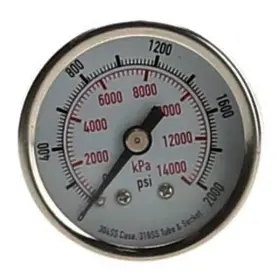 4FMU2 MANUFACTURER VARIES Npt Center Water Pressure Gauge