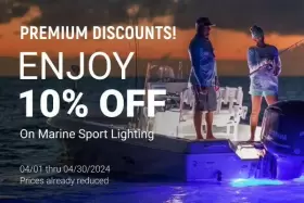 MSTLS27W MARINE SPORT LIGHTING Spst Led Rocker Switch Nav #2