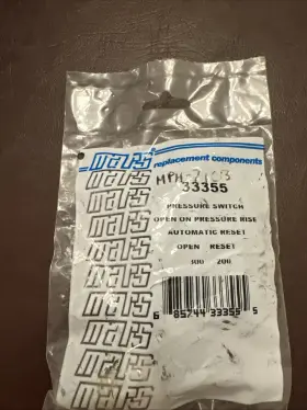 33355 MARS Pressure Switch Rise
