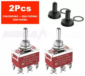 KN3C-223AA MEGATONE ELECTRONICS Momentary Toggle Switch Boot