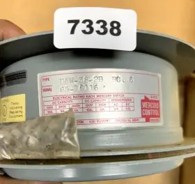 DAW-38-2B MERCOID CONTROL Rg Pressure Switch