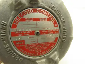 EMS46 MERCOID CONTROL Mercury Pressure Switch Hazardous #2
