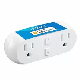 MSS120 MEROSS Wifi Dual Smart Plug Outlet Standard Pack